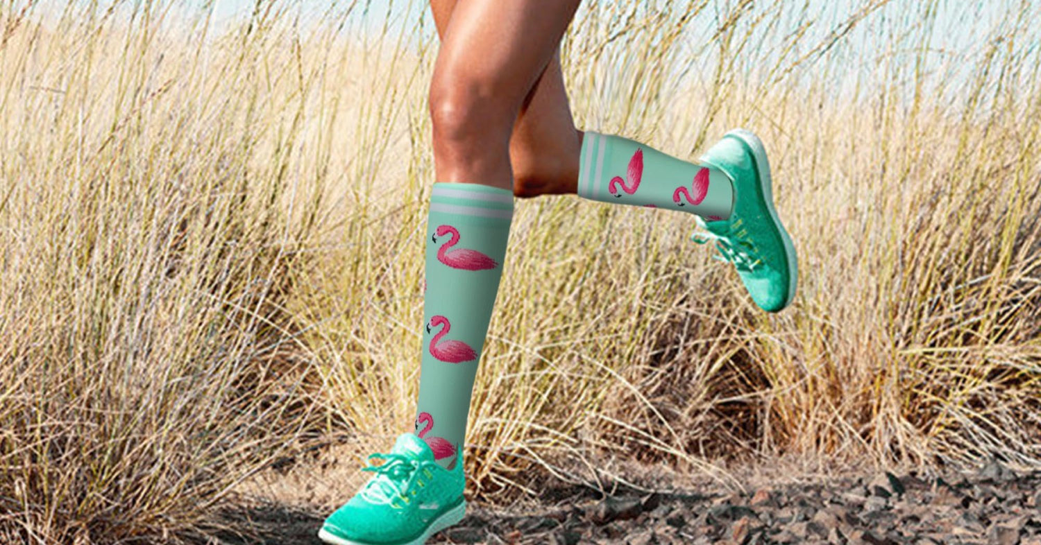 fenglaoda Compression Socks for Women Men Animal Pattern 6 Pairs